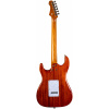 JS-600 TRS Электрогитара, Stratocaster, корпус кр.дерево/топ клен, HSS, tremolo, цвет TRS, JET