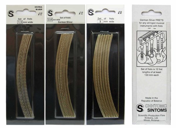 270091S Комплект ладов из нейзильбера, ширина 2.7мм, магазинная поставка, Sintoms (Синтомс)