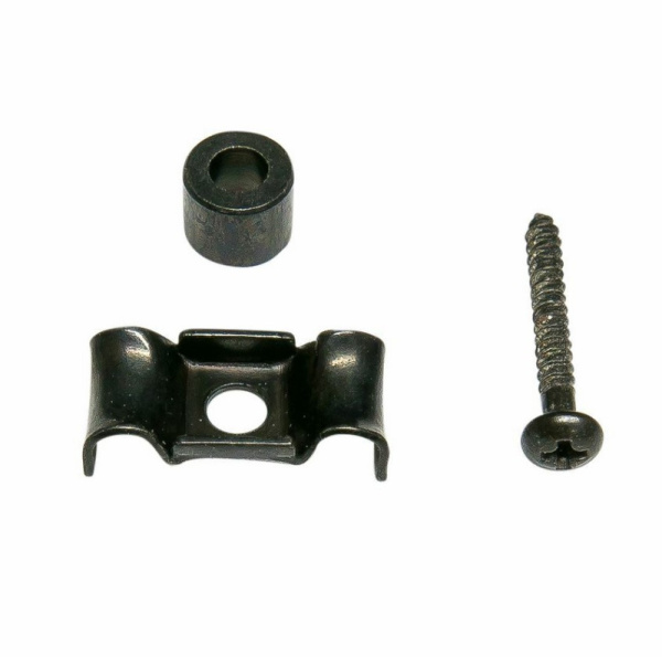 HS003-BK Ретейнер для бас-гитары, черный, 1 шт, Paxphil