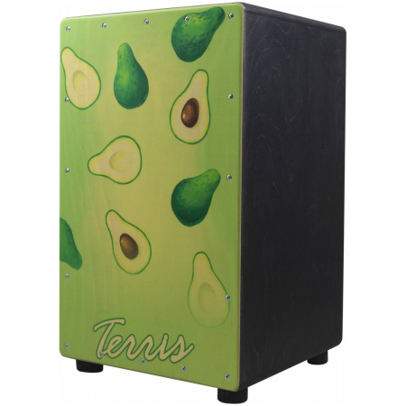 KE-101-AVO Exclusive AVOCADO Кахон с подструнником, TERRIS
