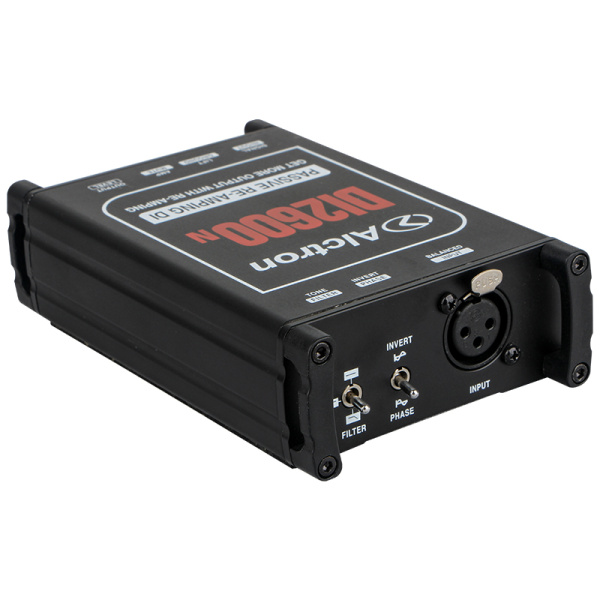 DI2600N D.I. Box Преобразователь акустического сигнала (ди-бокс), пассивный, Alctron