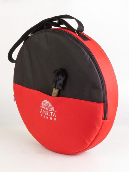 ЧКК-АМР Чехол для бубна 50см/20", красный/черный, Амрита