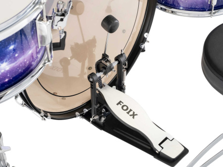 LH-21H10 Барабанная установка, фиолетовая, Foix