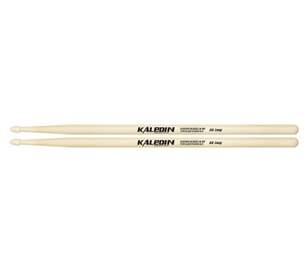 7KLHB5AL 5A Long Барабанные палочки, граб, деревянный наконечник, Kaledin Drumsticks