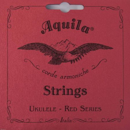83U RED SERIES струны для укулеле сопрано (High G-C-E-A). AQUILA