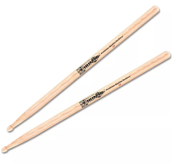 00301004047 Natural Series 2B Барабанные палочки, орех гикори, деревянный наконечник, HUN