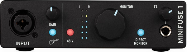 MiniFuse 1 Black Внешняя звуковая карта, ARTURIA