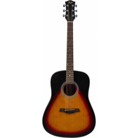 D-175 SB - акустическая гитара, цвет санберст. FLIGHT
