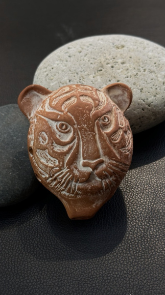 MN-OSS-15 Окарина средняя сувенирная Тигр, Мастерская Никифорова