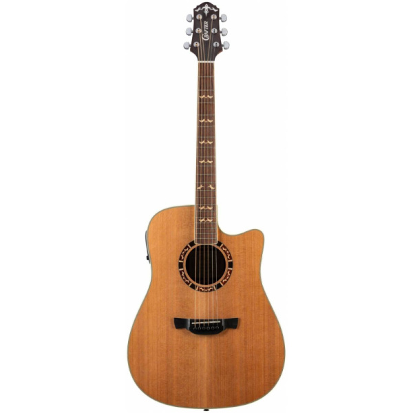 STG D-18CE Электроакустическая гитара, чехол в комплекте.(Ю.Корея) Crafter