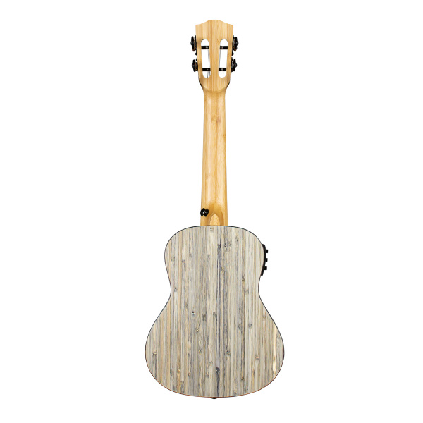 HH-2316E Bamboo Series Укулеле концертный со звукоснимателем, с чехлом, графит, Cascha