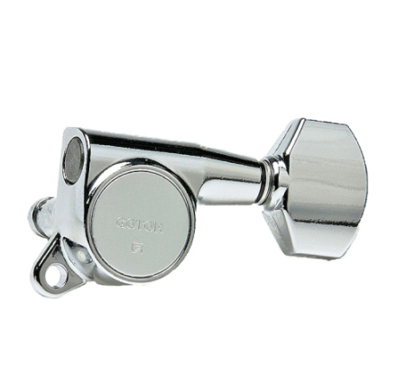 SG381-07-C-R6 Колки для гитары 6п, хром, Gotoh