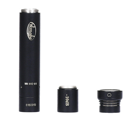 МК-012-01-Ч Компактный микрофон студийный конденсаторный, черный, Октава