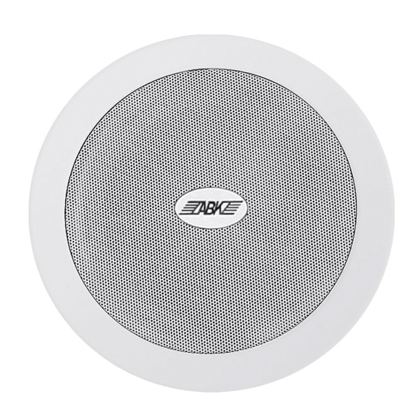 WA-112 Громкоговоритель потолочный 1*6,5, 70/100B, 3/6 Вт, 100 дБ, 80-14000Гц. ABK