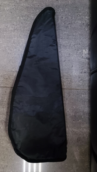 ЧУ2-Черный Чехол для укулеле сопрано, цвет черный. SOLO