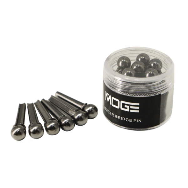 GBP-Black Фиксатор струн, цинк, черный, набор, Moge