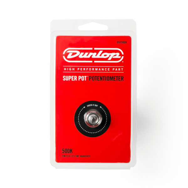 DSP500K Super Pot Потенциометр 500K, с пазом, Dunlop
