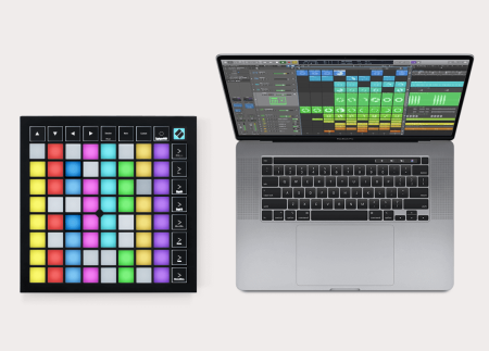 LAUNCHPAD X MIDI-контроллер для Ableton Live, 64 полноцветных пэда, питание по USB. NOVATION 