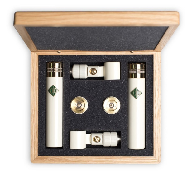 013 FET-M Микрофон кондесаторный, стерео пара (комплект в деревянной шкатулке), Союз (SOYUZ)