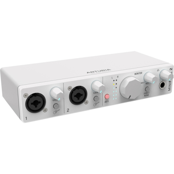 MiniFuse 2 White Внешняя звуковая карта,  ARTURIA