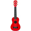 PLUS-50 RD Укулеле сопрано, красный, пластик. TERRIS