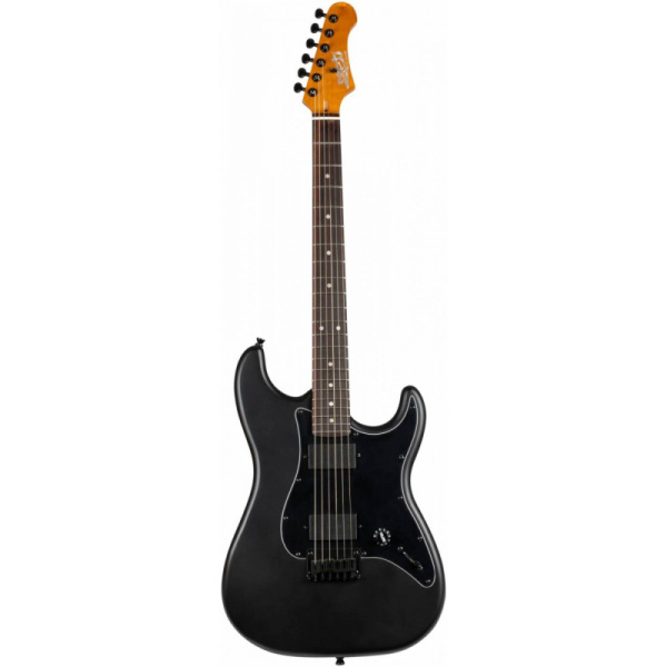 JS-400 MBK R электрогитара, Stratocaster, 22 лада, HH, фиксированный бридж. JET