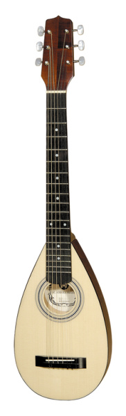 S1250 (S1125) Travel Guitar Гитара для путешествий овальная с чехлом. Hora