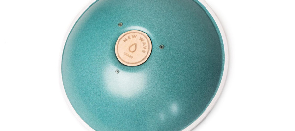 KSY.NW.38-15G Глюкофон 38см, 15 лепестков, Соль-мажор, цвет мятный, с палочками и сумкой. Kosmosky