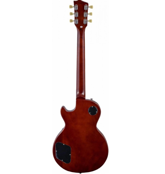 JL-500 VS Электрогитара, Les Paul, корпус красное дерево, HH, цвет VS, JET