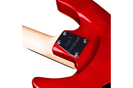 (TDN) BULLFIGHTER D-170 RD электрогитара, цвет красный, чехол в комплекте