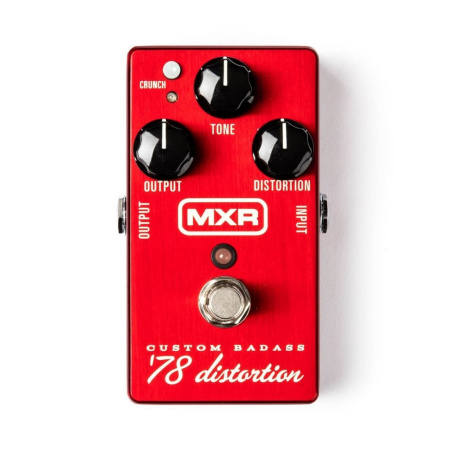 M78 MXR Custom Badass ’78 Distortion Педаль эффектов. Dunlop
