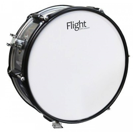 FMS-1455SR - маршевый барабан 14' x 5,5' серебряный, в комплекте палочки и ремень. FLIGHT