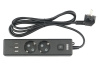 PC-5B-2M PowerCube Удлинитель, 2 розетки, 3 USB-порта, Электрическая мануфактура