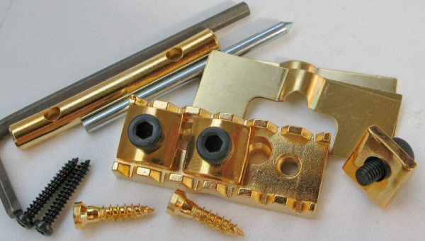 FGR-2GG топлок, 41 мм, позолота, крепление саморезами Gotoh (Made in Japan)