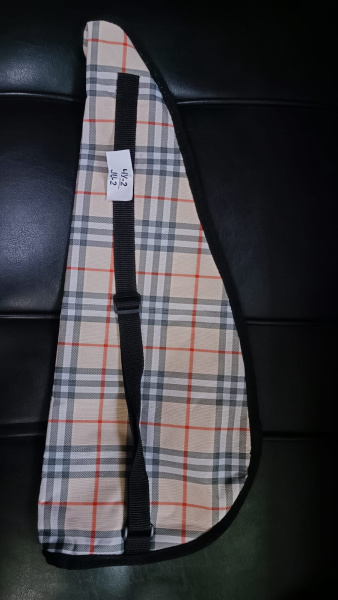 ЧУ2-Клетка Чехол для укулеле сопрано, в клетку. SOLO