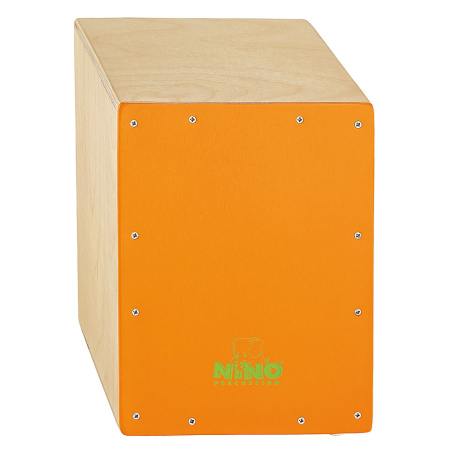 NINO950OR Кахон, высота 13", оранжевый, Nino Percussion