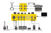 NML-3DLS Dual Loop Stereo Педаль эффектов, Nux