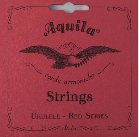 85U RED SERIES струны для укулеле концерт (High G-C-E-A). AQUILA