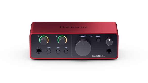 Scarlett Solo Studio 4th Gen Студийный комплект. FOCUSRITE 