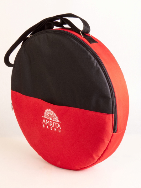 ЧКК-АМР Чехол для бубна 50см/20", красный/черный, Амрита
