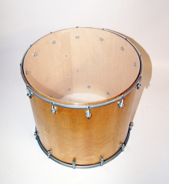 BK-14N Барабан кавказский 14", 34х35,6 см, цвет — натуральный (орех), Мастерская Бехтеревых