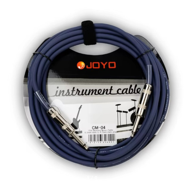 CM-04-PU Кабель инструментальный, фиолетовый, 4.5м, Joyo