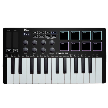 OxyGen 25 MIDI-контроллер. KOOBIC