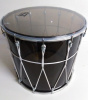 BKA-14Opv Барабан кавказский 14", акрил, 34х36см, с верёвкой, черный, Мастерская Бехтеревых