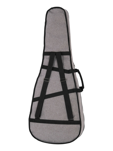 LCG-32 Чехол утепленный для классической гитары 4/4, серый, Lutner