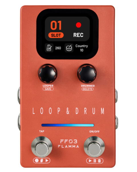 FF03 Looper & Drum Педаль эффектов, Flamma