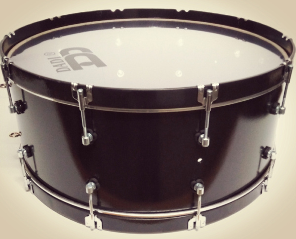 MBB-2810BL Барабан маршевый 28 х 10", басовый, черный, Мастерская Бехтеревых