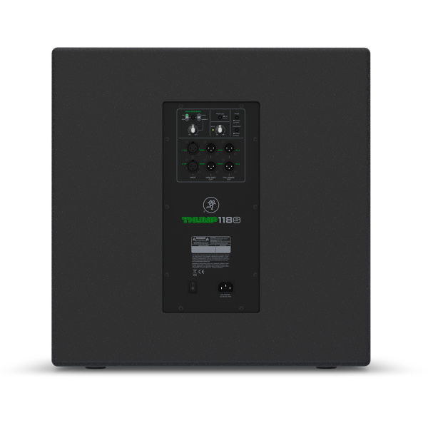 Thump118S активный сабвуфер, мощность 1400 Ватт (700 Watts RMS), динамик 18`. MACKIE