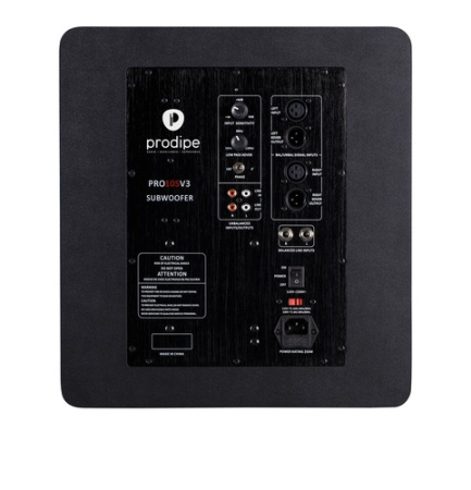 PRO10SV3 Сабвуфер активный, студийный, 150Вт, Prodipe