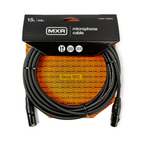 DCM15 MXR Микрофонный кабель 4,6 м, Dunlop